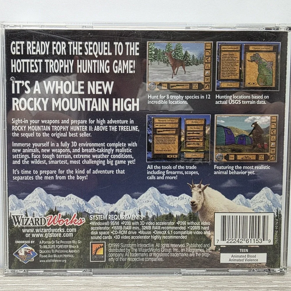 Trophy Hunter 2 - Vintage Game-‎ CD Rom